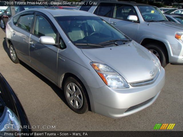 2008 Toyota Prius Hybrid in Classic Silver Metallic