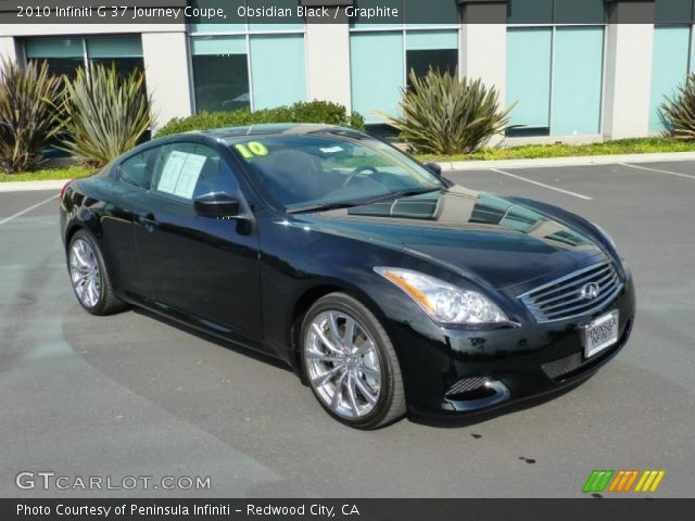 2010 Infiniti G 37 Journey Coupe in Obsidian Black
