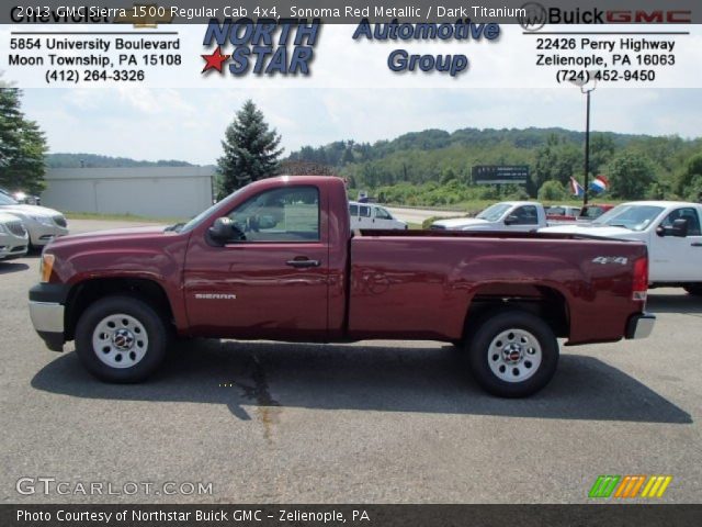 2013 GMC Sierra 1500 Regular Cab 4x4 in Sonoma Red Metallic