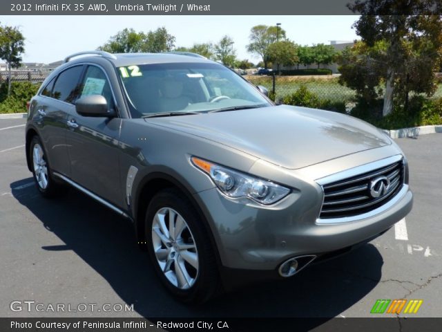 2012 Infiniti FX 35 AWD in Umbria Twilight