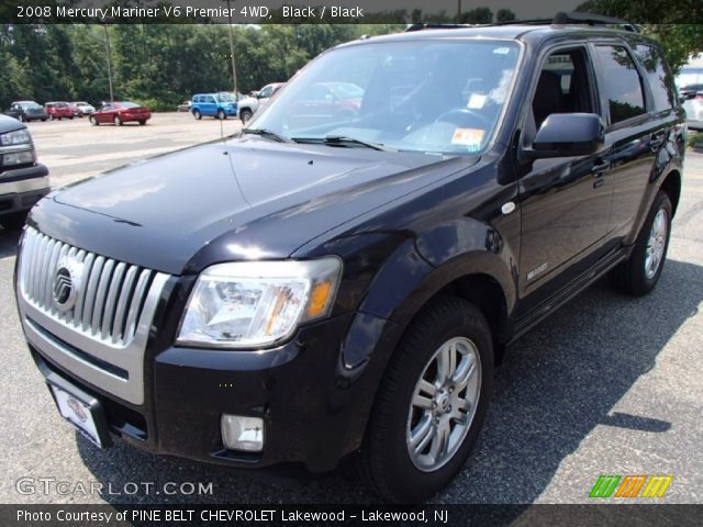 2008 Mercury Mariner V6 Premier 4WD in Black