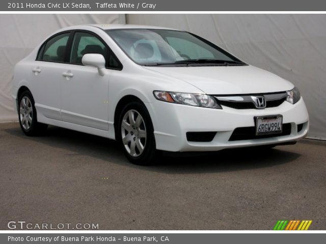 2011 Honda Civic LX Sedan in Taffeta White