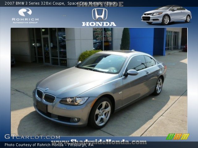 2007 BMW 3 Series 328xi Coupe in Space Gray Metallic