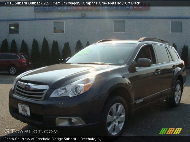 2011 Subaru Outback 2.5i Premium Wagon in Graphite Gray Metallic