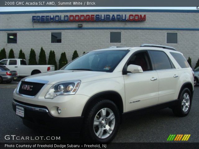 2008 GMC Acadia SLT AWD in Summit White