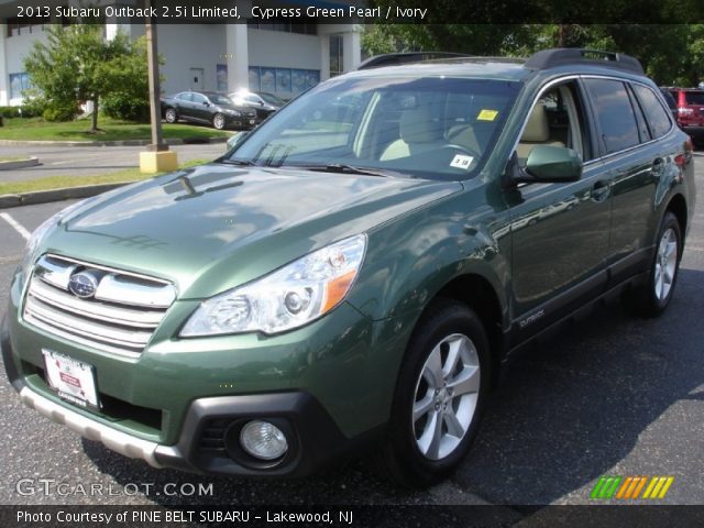 2013 Subaru Outback 2.5i Limited in Cypress Green Pearl