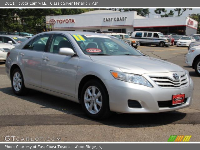 2011 Toyota Camry LE in Classic Silver Metallic