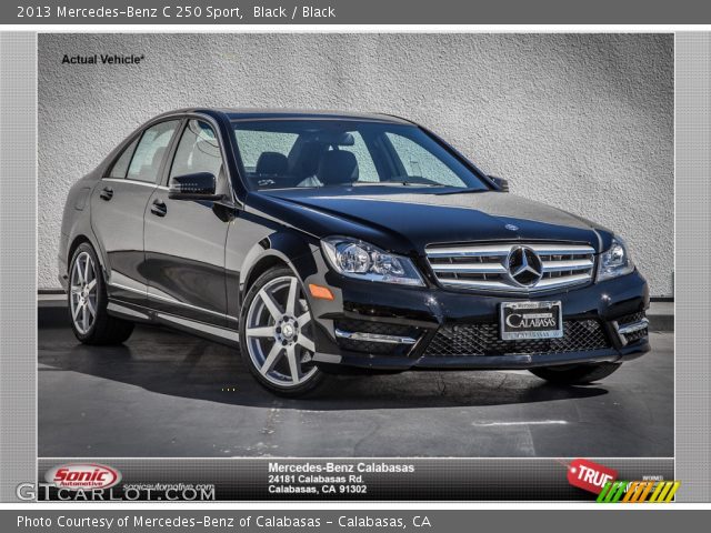 2013 Mercedes-Benz C 250 Sport in Black