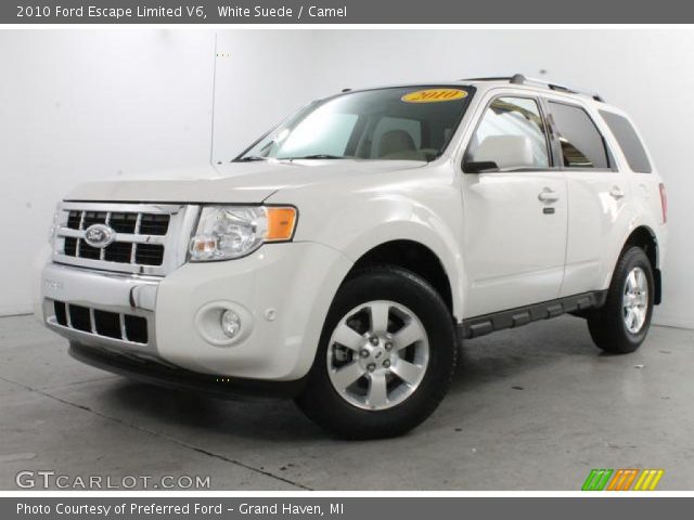 2010 Ford Escape Limited V6 in White Suede