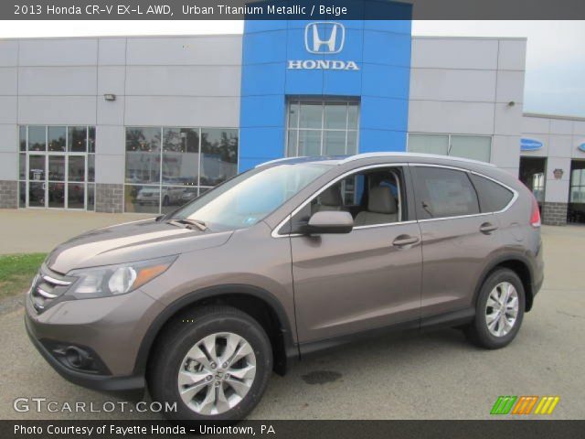 2013 Honda CR-V EX-L AWD in Urban Titanium Metallic