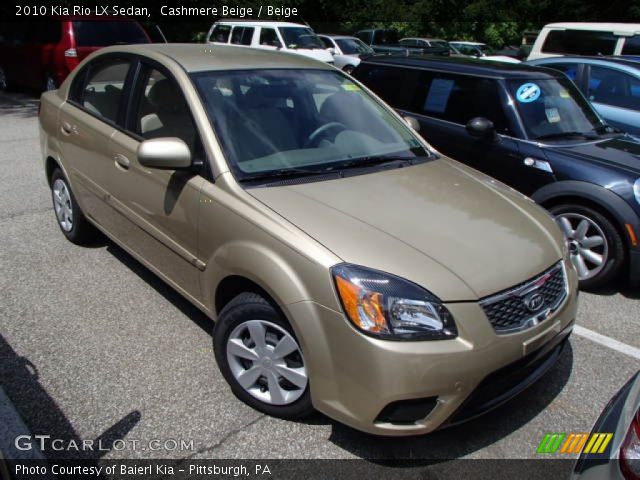 2010 Kia Rio LX Sedan in Cashmere Beige