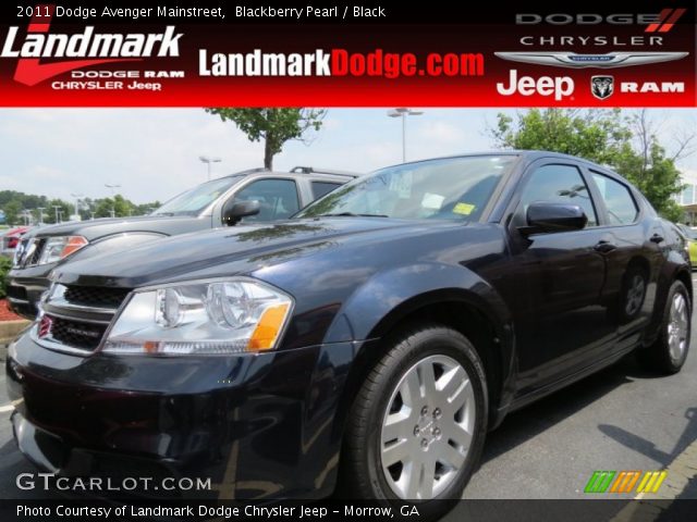 2011 Dodge Avenger Mainstreet in Blackberry Pearl