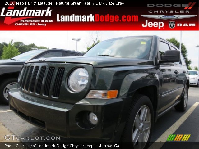 2010 Jeep Patriot Latitude in Natural Green Pearl