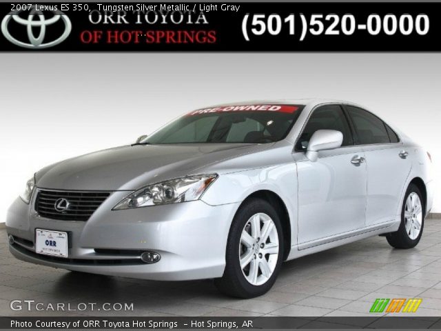 2007 Lexus ES 350 in Tungsten Silver Metallic