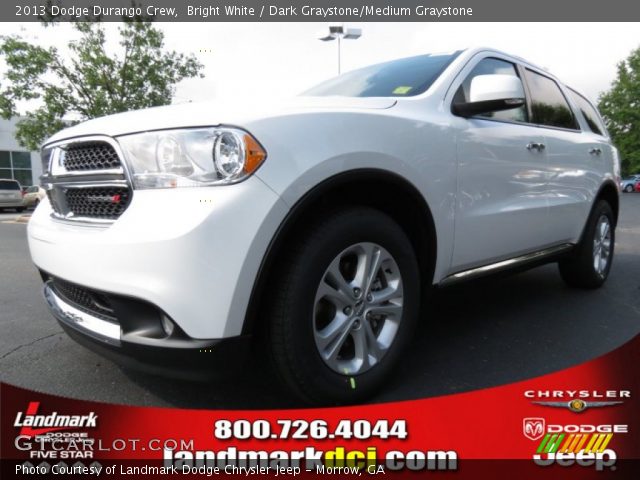 2013 Dodge Durango Crew in Bright White