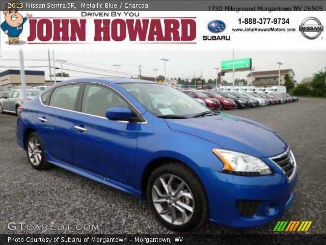 2013 Nissan Sentra SR in Metallic Blue
