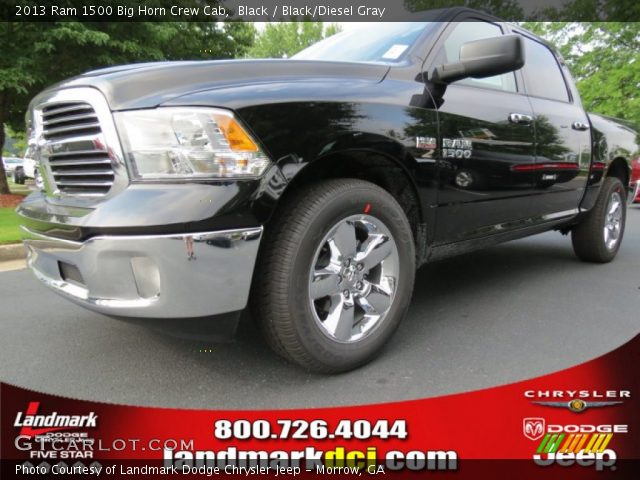 2013 Ram 1500 Big Horn Crew Cab in Black