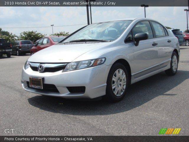 2010 Honda Civic DX-VP Sedan in Alabaster Silver Metallic