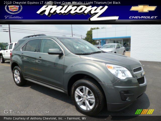2013 Chevrolet Equinox LT AWD in Steel Green Metallic