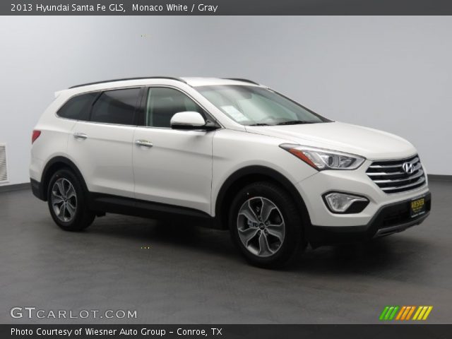 2013 Hyundai Santa Fe GLS in Monaco White