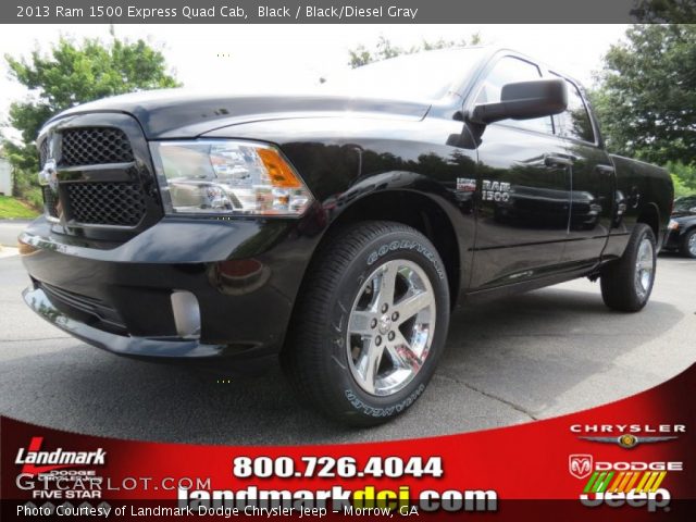 2013 Ram 1500 Express Quad Cab in Black