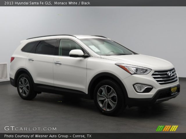 2013 Hyundai Santa Fe GLS in Monaco White