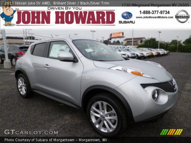 2013 Nissan Juke SV AWD in Brilliant Silver