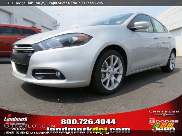 2013 Dodge Dart Rallye in Bright Silver Metallic