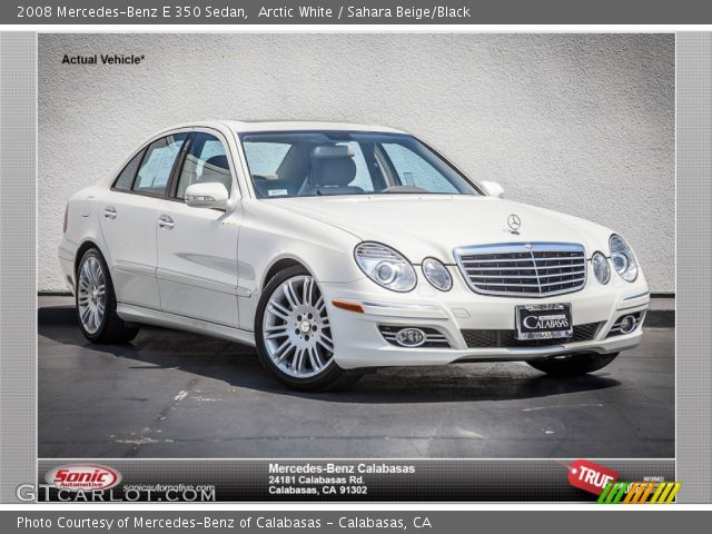 2008 Mercedes-Benz E 350 Sedan in Arctic White