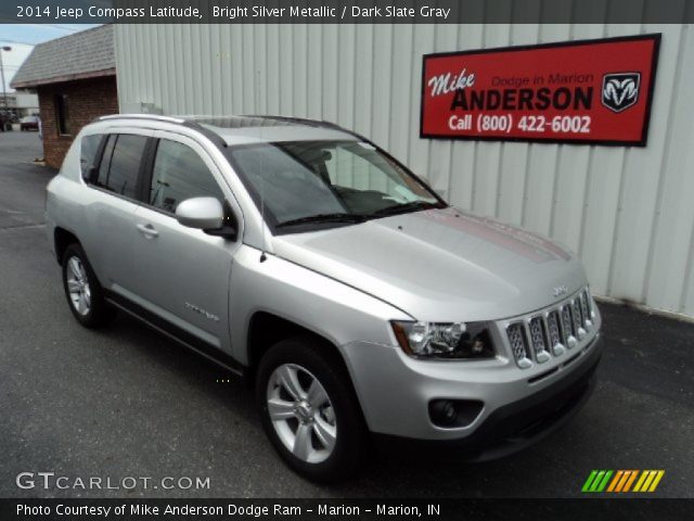 2014 Jeep Compass Latitude in Bright Silver Metallic