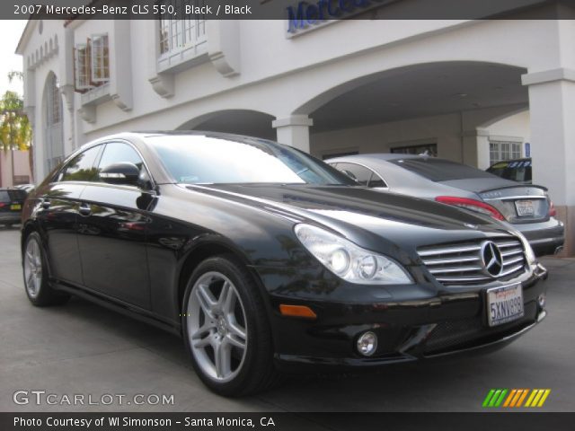 2007 Mercedes-Benz CLS 550 in Black