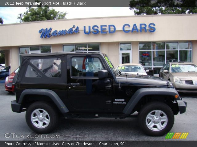 2012 Jeep Wrangler Sport 4x4 in Black