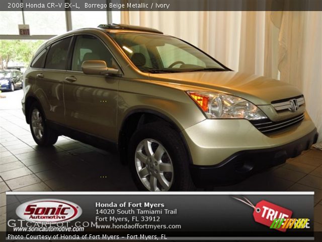 2008 Honda CR-V EX-L in Borrego Beige Metallic