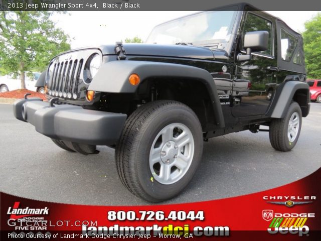 2013 Jeep Wrangler Sport 4x4 in Black