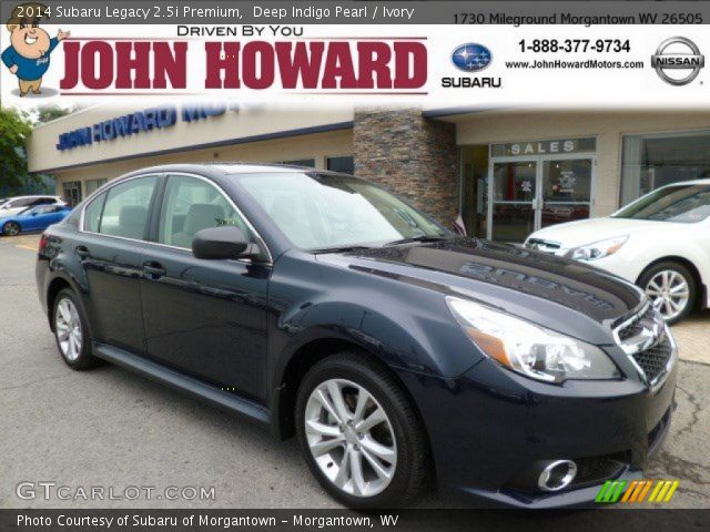 2014 Subaru Legacy 2.5i Premium in Deep Indigo Pearl