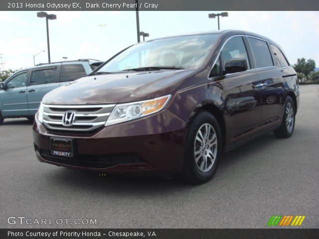 2013 Honda Odyssey EX in Dark Cherry Pearl
