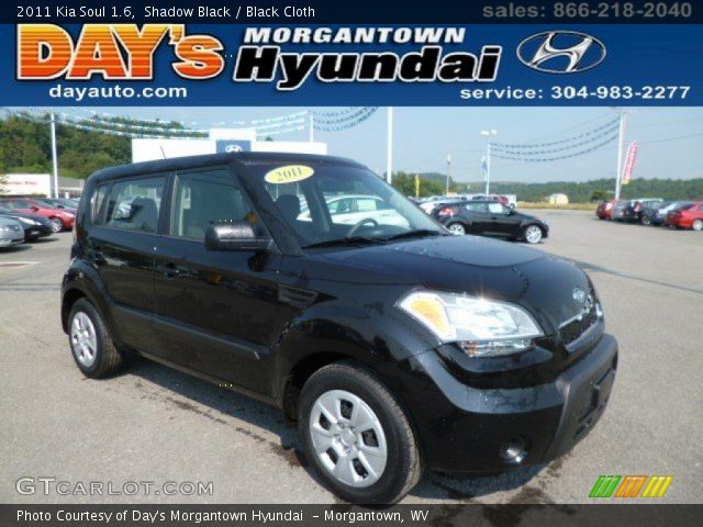 2011 Kia Soul 1.6 in Shadow Black