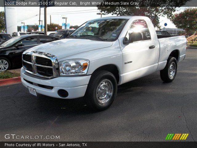 2008 Dodge Ram 1500 ST Regular Cab in Bright White