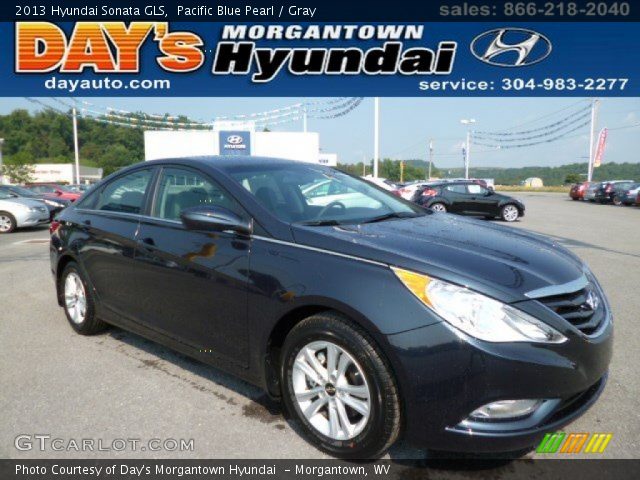2013 Hyundai Sonata GLS in Pacific Blue Pearl
