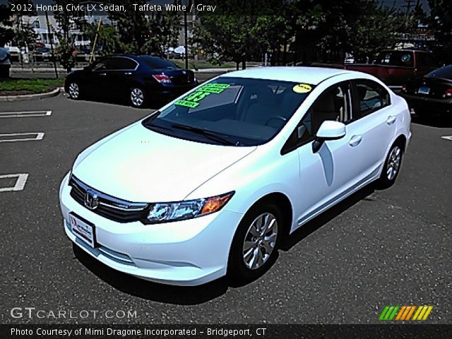 2012 Honda Civic LX Sedan in Taffeta White
