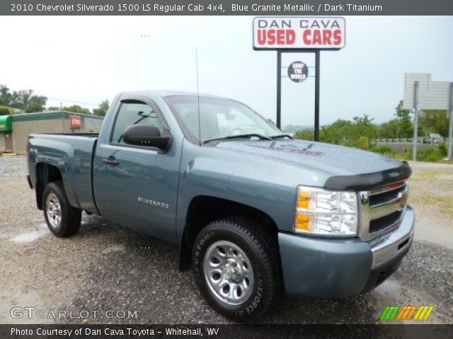 2010 Chevrolet Silverado 1500 LS Regular Cab 4x4 in Blue Granite Metallic