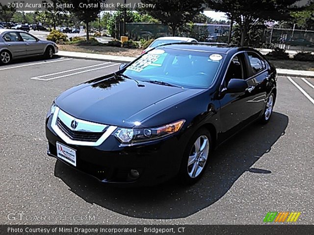 2010 Acura TSX Sedan in Crystal Black Pearl