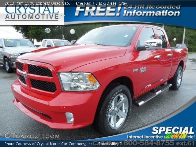 2013 Ram 1500 Express Quad Cab in Flame Red