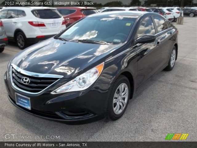 2012 Hyundai Sonata GLS in Midnight Black