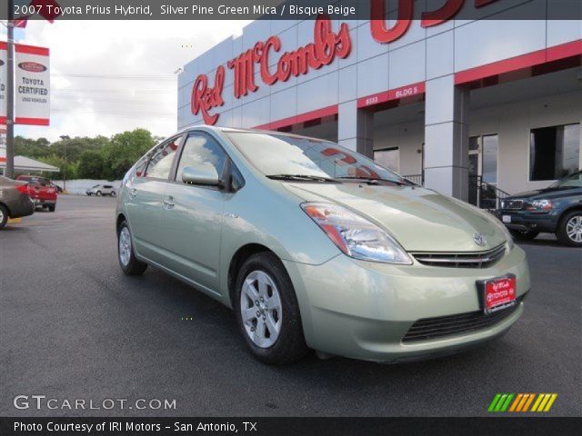 2007 Toyota Prius Hybrid in Silver Pine Green Mica