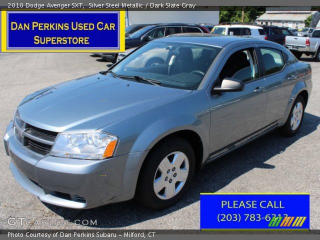 2010 Dodge Avenger SXT in Silver Steel Metallic