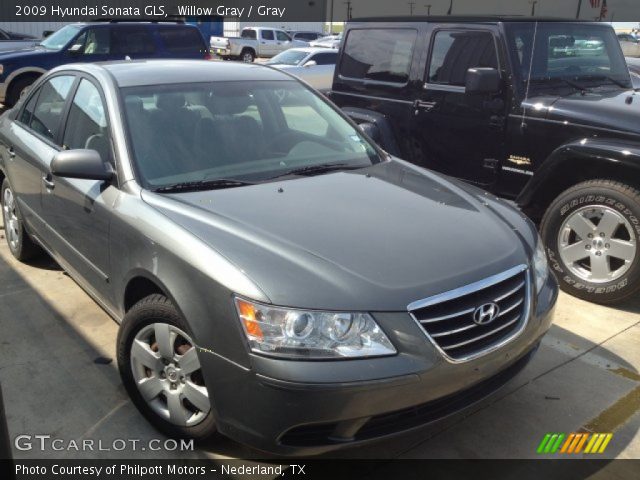 2009 Hyundai Sonata GLS in Willow Gray