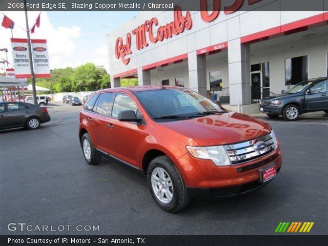 2008 Ford Edge SE in Blazing Copper Metallic