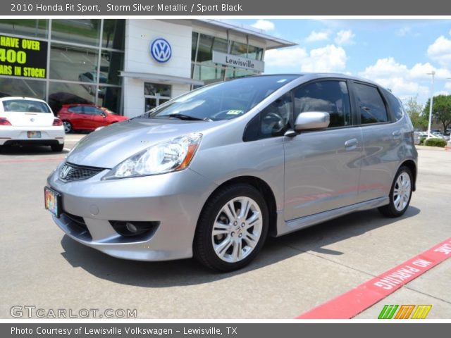 2010 Honda fit storm silver metallic #6