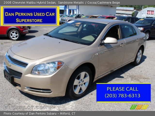 2008 Chevrolet Malibu Hybrid Sedan in Sandstone Metallic